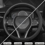 West Llama Customized Auto Car Steering Wheel Cover for Toyota (Black) - Image 5