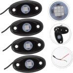 Zerodeko 9W LED Car Lighting Kit Universal Automotive Ambient Lighting Waterproof Under Car LED Lights 4-Piece Set for Trucks and Custom Vehicles - Image 9