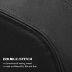 A ABIGAIL Center Console Armrest Cover for 2008 2009 2010 2011 2012 Honda Accord Auto Leather Suture Console Lid Cover Replacement (Black) - Image 4