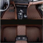 Carpet Mat Liners Set for Suzuki for Liana for Hatchback 2001-2013 Custom Floor Mats Auto Carpets Foot Coche Mat Set(Coffee)