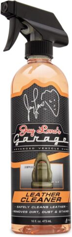 Jay Leno's Garage Leather Cleaner and Conditioner for Car Interior – Advanced Car Seat Leather Cleaner and Conditioner, Auto Leather Care Kit for Interior Detailing and Upholstery Cleaning - Image 2