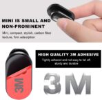 4 PCS Car Mini Hooks, Self-Adhesive Multifunctional Hanging Car Storage Hooks on Dashboard, Universal Vehicle Hook Stickers for Keys Mask Charging Cable, Car Accessories (Glossy) - Image 3