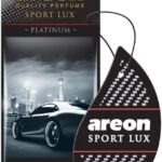 AREON Sport LUX SL03 Quality Perfume/Cologne Car Air Freshener, Platinum (Pack of 12)