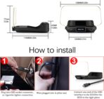 Head Up Display for C2, Obd2 Display With Rpm/ Fuel Consumption/ Water Temperature/ Over-Speed Alarm, Gps Speedometer for Car, Suitable for All Cars - Image 8