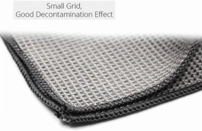 Car Cleaning Cloth 1Pcs Microfiber Wax Polishing Glass Wash Towel Soft Water Absorbent Window Clean Wipe(Blue) - Image 6