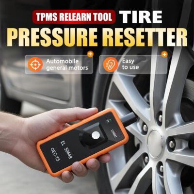 TPMS Relearn Tool for Car Tire Sensor,EL-50448 Tire Pressure Monitor Sensor Reset Activation Tool,Tire Sensor Reset Tool Programmer,for GM Series Vehicle 2006-2024 (1PC) - Image 4
