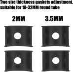 Motorcycle Spotlight Bracket, Light Bar Mounts for Driving Fog Lights, 360 Degree Adjustment Tube Clamp Mounting Bracket Fit 0.7"-1.25" ATV UTV Roll Bar (2 Pcs) - Image 5