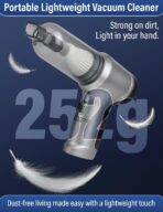 Ultimate Cordless Car Vacuum with 12000Pa Power & 2 Batteries | Portable Handheld Vac for Car, Home, Pet Hair, Multi-Surface Cleaning with 4 Attachments - Image 5