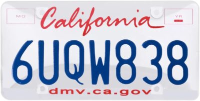 BLVD-LPF OBEY YOUR LUXURY Car License Plates Shield and Chrome Frame Combo 2 Pack Clear Bubble Design Novelty Plate Covers to Fit Any Standard US Plates, Unbreakable Frame 4 Holes Design - Image 7