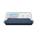 C500 HUD Head Up Display OBD2 Scanner Speed Projector for Windshield Read Clear Check Engine Light Fault Code Overheat Fatigue Warning Universal All Cars