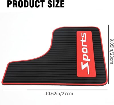 4Pcs Mini Size Mud Flaps Front & Rear Universal Car Splash Guards Soft Rubber Mudguards Replacement for Sedan Replacement for Hatchbacks - Image 4