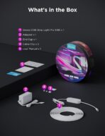 Govee COB LED Strip Light Pro, LED Lights for Bedroom Compatible with Alexa, Google Assistant and Matter, RGBICW Light with Warm White, Smart Strip Light, LED Lights for Bedroom, Color Changing, 9.8ft - Image 9