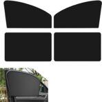 4PCS Auto Window Shade, Magnetic Side Window Sun Shade, Block Light Car Window Covers, Heat Insulation and UV Protection Car Curtain, Universal Interior Accessories