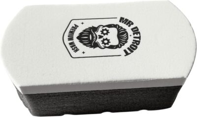 Mr. Detroit - 4pc Wheel & Tire Care Kit Powerful Wheel Cleaner, High-Gloss Tire Shine, Drill Wheel Brush with Soft Wool Microfiber Bristles, Hex Logic Applicator Pad (CL-4DHP062) - Image 5