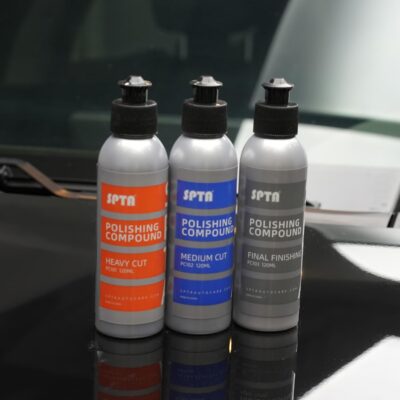 Mix Polishing Compound, SPTA 4.06oz (120ml) Polishing Compound Car Scratch & Swirl Remover Rubbing Compound & Finishing Polish Buffing Compound Swirl Remover for Cars Automotive Paint Correction - Image 6