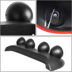 DNA Motoring FL-ZTL-249-NC Universal Neo Chrome Lens Roof Mounted Fog Light+Switch, Black - Image 4