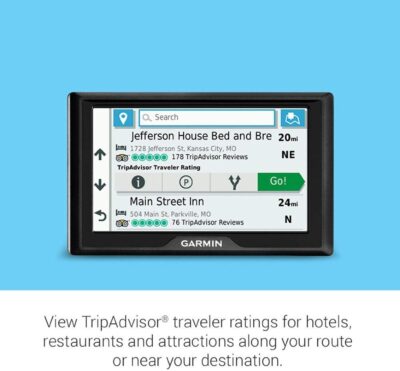Garmin Drive 52, GPS Navigator with 5 inch Display, Simple On-Screen Menus and Easy-to-See Maps (Renewed) - Image 3