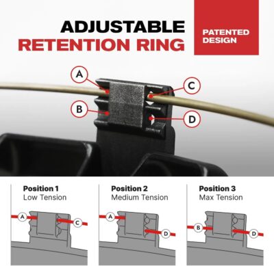 LYDS Spyder BGM Black & Gunmetal Gray Universal 14 inch Premium ABS Hubcap Wheel Cover Replacement Set of 4 - AWC-14GB - Image 6