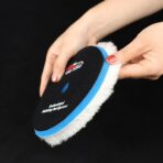 6" Buffing Polishing Pads Kit, 7Pcs 6.5" Backing Plate, Sponge & Woolen Pads - 6" Drill Attachment Set for Car Buffer Polish & Wax (6 Inch (150mm)) - Image 8