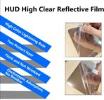 Head Up Display HUD Reflective Windshield Film, Protective Screen,5.9X5.1Inch,2-Pack - Image 4