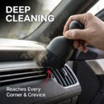10-Piece Car Interior Cleaning Kit - 3 Natural Boar Hair Brushes, 3-in-1 AC Vent Brush, 160g Non-Toxic Gel, Microfiber Duster, 100ml Food-Grade Spray Bottle | Multi-Scenario for Auto - Image 5