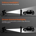 Super Bright 3400 Lumens LED Bike Light USB Rechargeable - 5 Modes Bicycle Headlight with 7H Runtime, IPX6 Waterproof, Quick Release Mount for Mountain Road Cycling Commuting Night Safety - Image 6