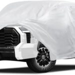 Car Cover Custom Fit for Toyota Tundra 5.5Ft Bed 2000-2026, Migaven Waterproof Full Exterior Cover Sun Rain Protection with Door Zipper (Not Include Mirror Pocket)