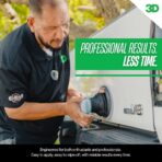 3D One Car Scratch & Swirl Remover Hybrid Rubbing Compound & Polish Buffing Compound for True Paint Correction 16oz Made in USA - Image 4