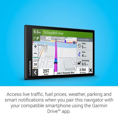 Garmin DriveSmart 66 6-inch Glass Screen Car GPS Navigator (010-02469-00) (Renewed) - Image 3