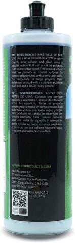 3D Metal Polish – Heavy Duty Car Metal Polish for Aluminum, Chrome, Brass, Copper, Silver – Removes Oxidation, Tarnish & Stains – 16oz – Made in USA - Image 2