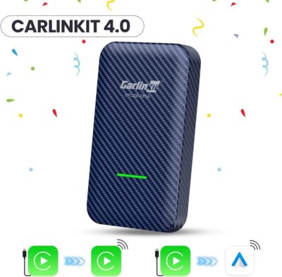 CarlinKit 4.0 Wireless CarPlay 2026 Apple - Wireless CarPlay Adapter for OEM Factory Wired CarPla y Cars 2 in 1. Plug & Play, Wired to Wireles s, Auto Connect, Online Upgrade, 5.8GHz Wi-Fi GPS - Image 11