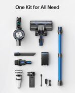 Cordless Vacuum Cleaner, 8-in-1 Cordless Stick Vacuum Cleaner with 3 Suction Modes, Up to 45mins Runtime, Rechargeable, Self-Standing, Wireless Vacuum Cleaners for Home Pet Hair Carpet Car Hard Floor - Image 9