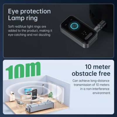 Premium Pro Bluetooth 5.3 Transmitter Receiver,2-in-1 Wireless Transmitter for TV/Headphones,Gym,Bluetooth Receiver for Car/Home Stereo - Image 8