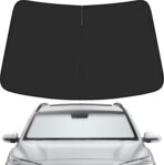 Car Windshield Sun Shade for Hyundai 2018-2023 Kona Accessories (OEM Design) Reflective Foldable Heat Insulation Sunshade for Ultimate Protection