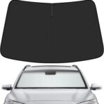 Car Windshield Sun Shade for Hyundai 2018-2023 Kona Accessories (OEM Design) Reflective Foldable Heat Insulation Sunshade for Ultimate Protection