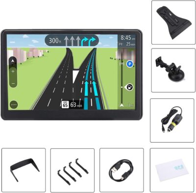 7-Inch Touch Screen GPS Navigation for Car, Truck and RV with 2025 Maps - Speed and Red Light Warning Alerts - Free Lifetime Map Updates - Image 7