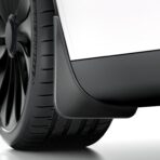 REEVAA 2026 Tesla New Model Y Juniper Accessories - Mud Flaps [Protect Paint, No Drilling Required] All-Weather Splash Guard Body Kits for Model Y Juniper 2025-2026, Black (Set of 4)