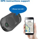 Besign BK06 Bluetooth 5.0 in Car Speakerphone with Visor Clip, Wireless Car Kit for Handsfree Talking, Motion Auto On, Siri Google Assistant Support, Dual 2W Speakers - Image 6