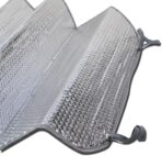 BDK Car Windshield Sun Shade - Standard Size Windshield Sun Shade Accordion Folding Style for Front Windshield - Heatshield Sunshade for Truck, SUV, & Van Car Window Shades Front Windshield - 57 x 24 - Image 6