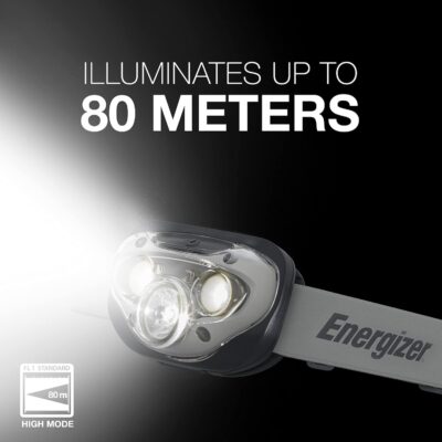 Energizer LED Headlamp PRO (2-Pack), IPX4 Water Resistant Headlamps, High-Performance Head Light for Outdoors, Camping, Running, Storm, Survival LED Light for Emergencies (Batteries Included) - Image 6