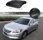 A ABIGAIL Center Console Armrest Cover for 2008 2009 2010 2011 2012 Honda Accord Auto Leather Suture Console Lid Cover Replacement (Black) - Image 5