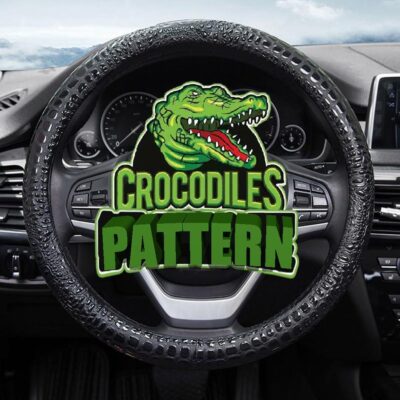 Premium Leather Steering Wheel Cover with Air Holes – Non-Slip Rubber Grip, Universal Fit for Cars (Black) - Image 2