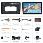 10.1" Android 13 Car Stereo for Chevy Silverado 2007-2013 Tahoe GMC Sierra Yukon, Wireless CarPlay & Android Auto, HD Touchscreen, Backup Camera, WiFi, GPS, SWC - 2GB+64GB - Image 8