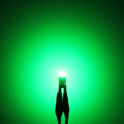 PHINLION 168 194 Green LED Bulb Super Bright Wedge 2825 175 T10 8-SMD Chipsets LED Replacement Bulbs for Car Interior Dome Map Door Courtesy Dash Instrument License Plate Lights, Pack of 10 - Image 7