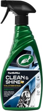 Turtle Wax Quick Easy Clean & Shine Detailer detergente cera auto Spray 500 ml