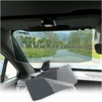 HD Visor Sunshade Extender for Car,72.5% Strong-Light Blocking Rate - Anti-Glare Car Visor Protect from Sun Glare, Snow Blindness and UV Rays (1Pcs)