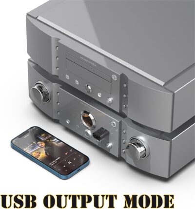 USB Bluetooth Car Kit,Mini 2-in-1 5.4 Bluetooth Receiver Adapter for Car Music/Stereo Audio,Plug-and-Play,(Aux in) with 3.5mm Cable (Receiver) - Image 2