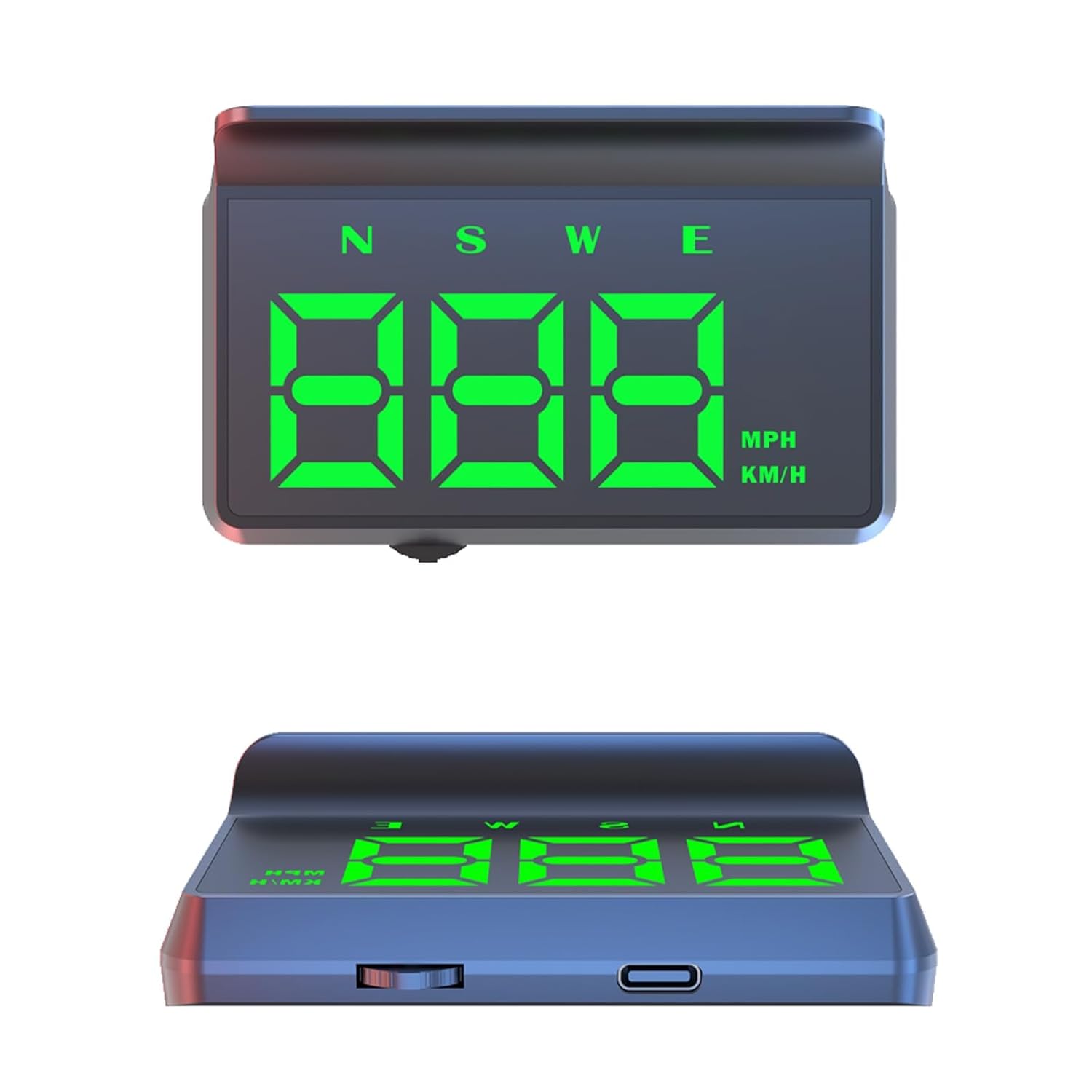 61w8YyVczJL._SL1500_.jpg Heads up Display for Cars,Car HUD Head up Display W2S,Speedometer for Car,Digital Speedometer for Car Plug and Play,Speedometer with Overspeed Alarm,Automatic Brightness Adjustment,LED Large Font - Image 1