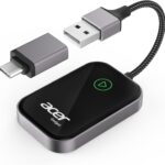 Acer Gadget CarPlay Wireless Adapter for Apple — iPhone Wireless Apple CarPlay Wireless Adapter Upgrade Wired CarPlay to Wireless for Seamless Music Navigation Calls and Messages