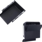 JKCOVER Front Under Seat Tray and Armrest Hidden Box Storage Organizer Compatible with Jeep Wrangler JL/JLU 2018-2022 2023 2024 2025 and Jeep Gladiator JT Truck 2020-2025 Accessories （Patented Design）